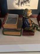 Frog Figurine and lamp