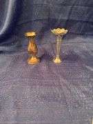 Candlesticks and vase