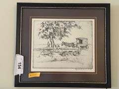 Framed Signed Art