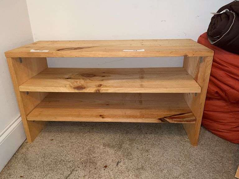 Wood shelf