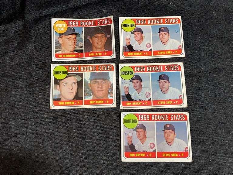 1969 Topps Rookie Stars Cards - Auction Services LTD