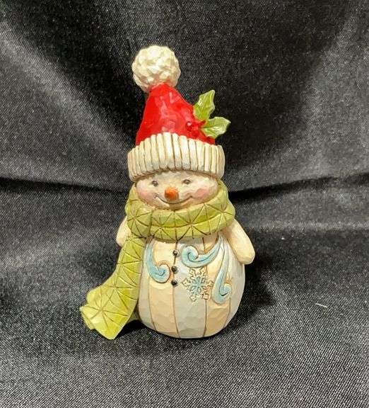 Jim Shore snowman figurine