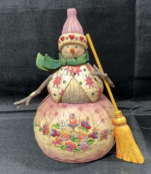 Jim Shore Heartwood Creek snowman figurine