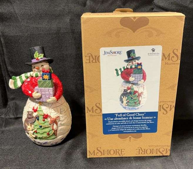 Jim Shore snowman figurine