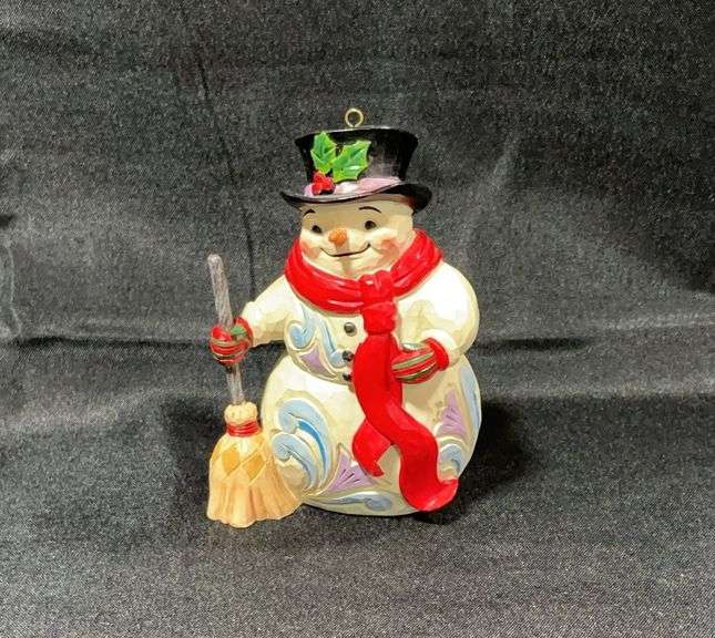 Shore Heartwood Creek snowman ornament