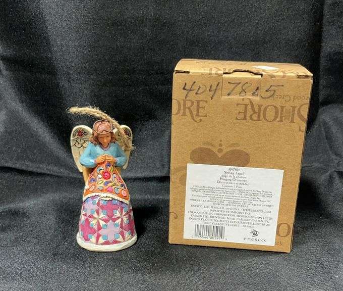 Jim Shore Sewing Angel Ornament