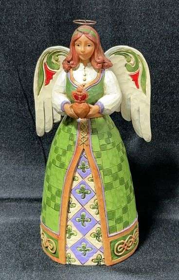 Jim Shore Irish Angel figurine.