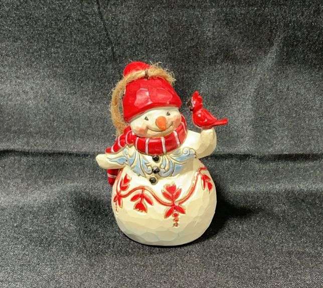 Jim Shore Heartwood Creek snowman figurine or ornament