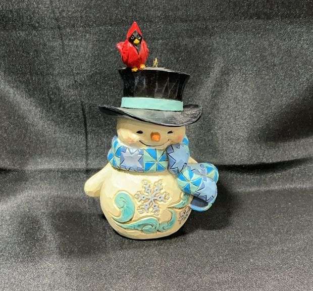 Jim Shore snowman figurine