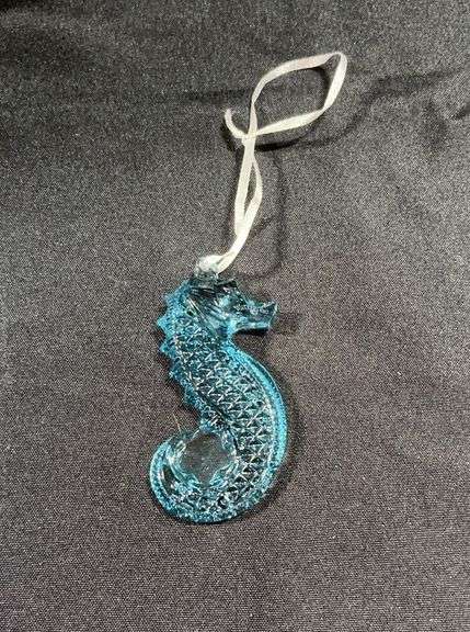 Waterford Crystal Seahorse ornament