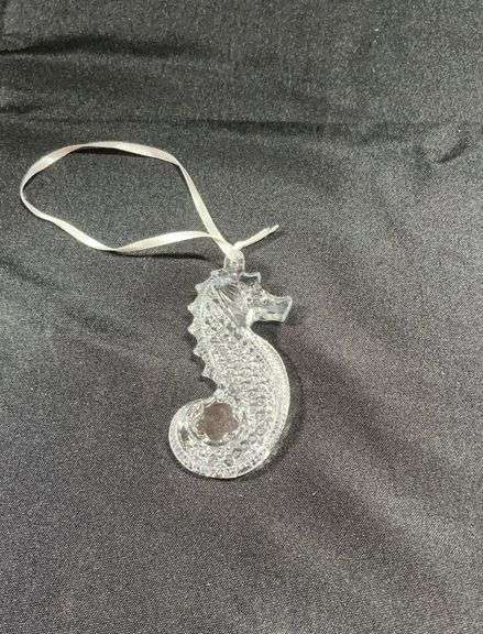 Waterford Crystal Seahorse ornament