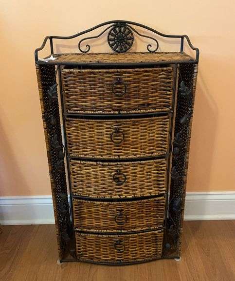 5 drawer storage unit