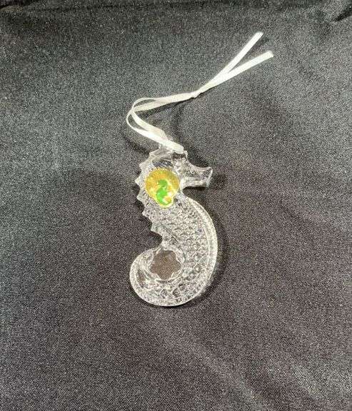 Waterford Crystal Seahorse ornament