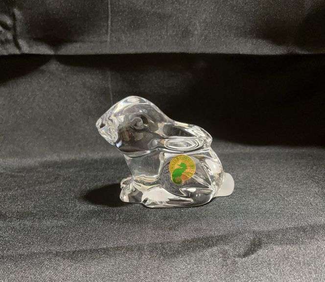 Waterford Crystal bunny rabbit figurine
