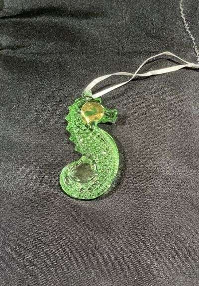 Waterford Crystal Seahorse ornament