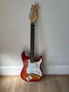 Mick Fleetwood guitar signed
