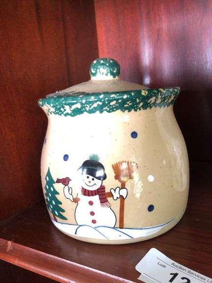 Cookie jar and utensils holder
