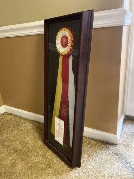 Framed ribbon