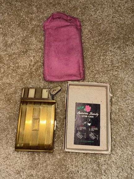Vintage smoking case