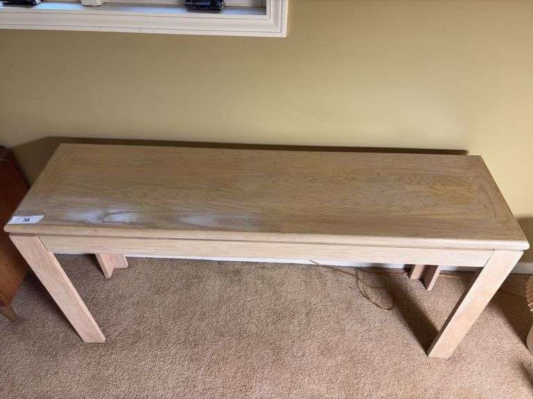 Side table.