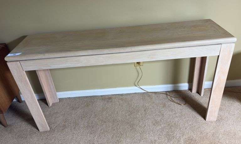 Side table.
