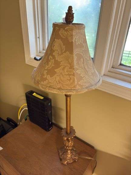 Lamp & figurine