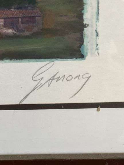 Signed print
