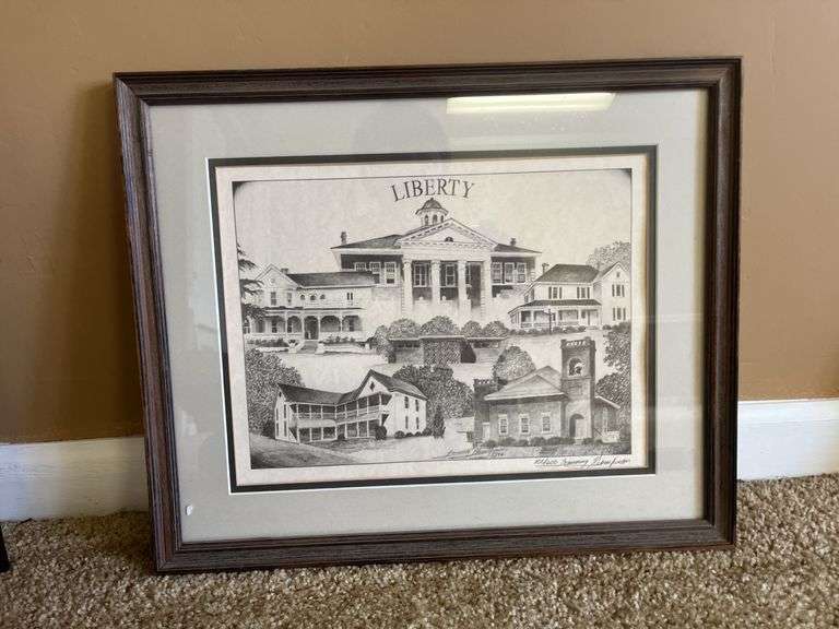 Signed and numbered print