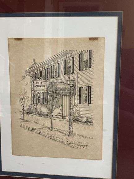 Signed and numbered print