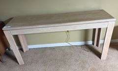 Side table.