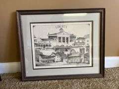 Signed and numbered print
