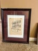 Signed and numbered print