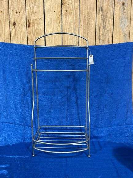 Towel hanger and waste basket