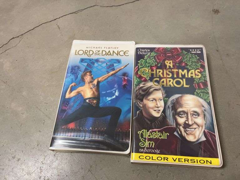 VHS tapes