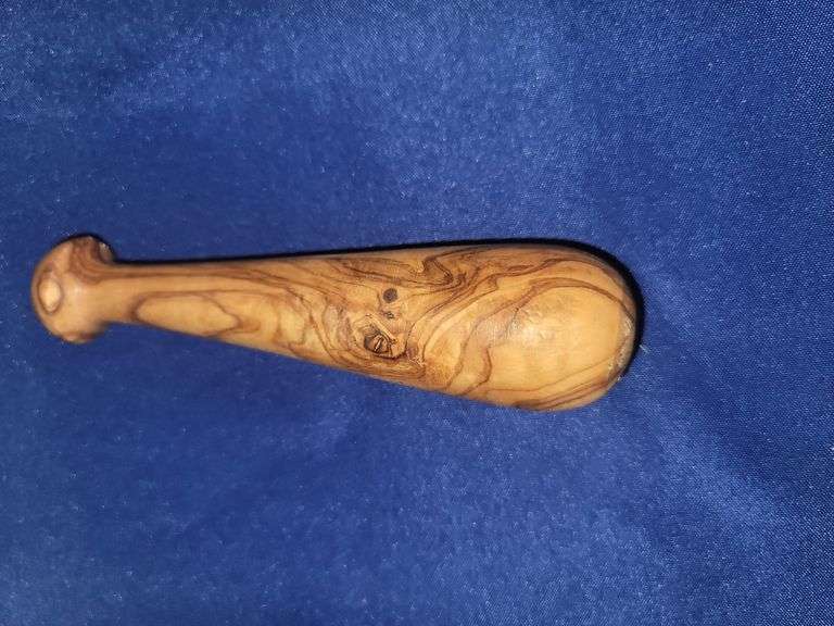 Wooden morter and pestle