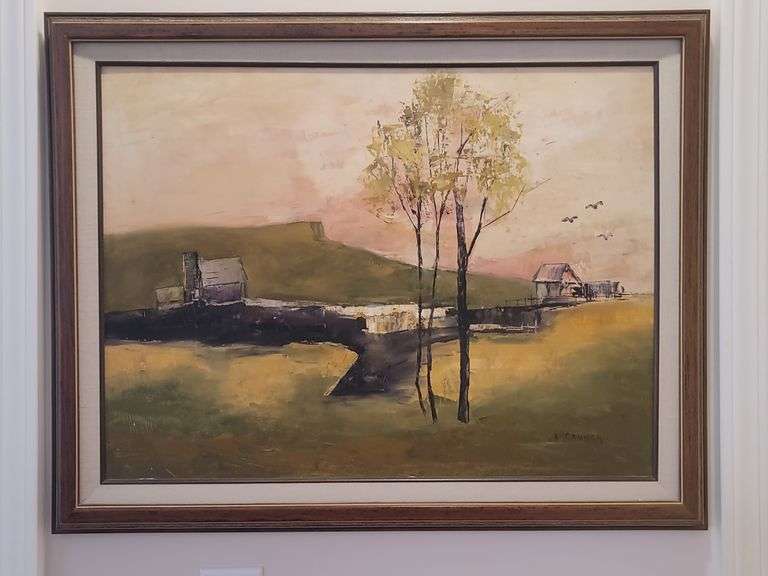 Painting on board.