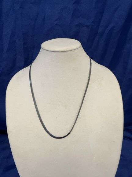 Silver necklace