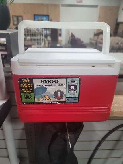 Igloo cooler and outdoor chair