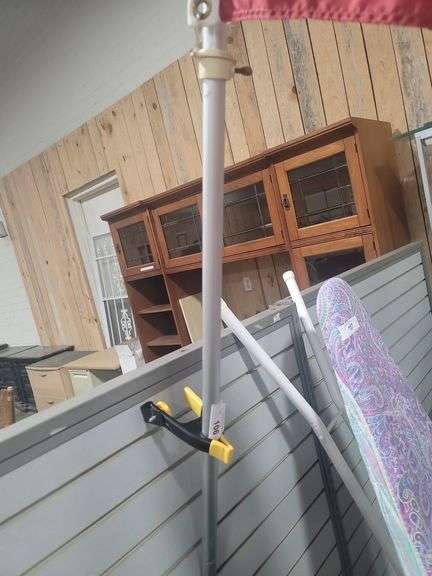 American flag and pole
