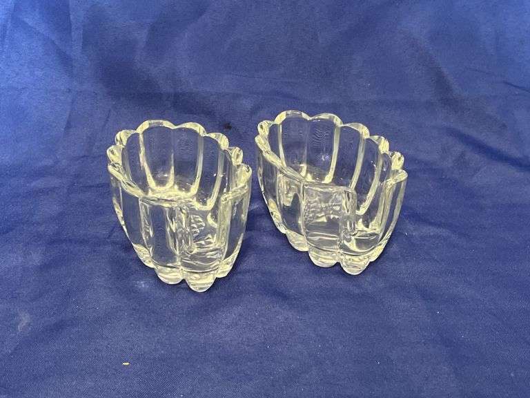 Glass serving pieces