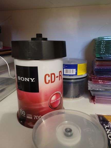 DVDs, cases, and paper sleeves
