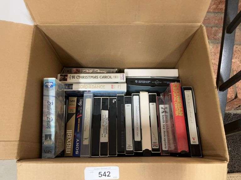 VHS tapes