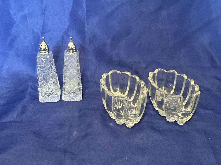 Glass serving pieces