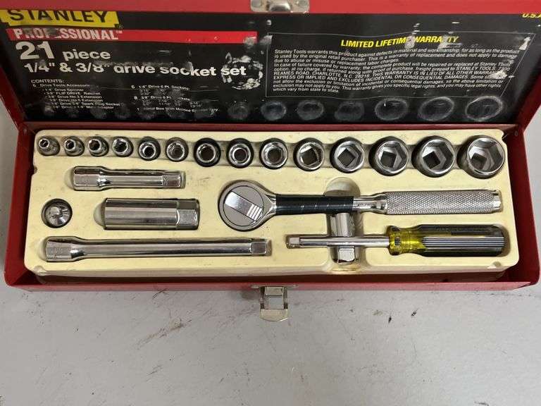 Stanley socket set