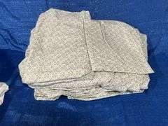 Sheets and laundry basket