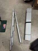 Aluminum folding table