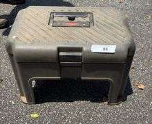 Step stool toolbox