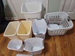 Basket and bins