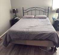 Queen bed