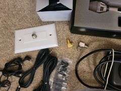 Stereo wiring and coaxial cables